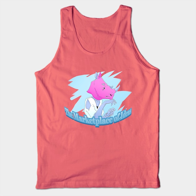 The Marketplace of Ideas Tank Top by ablazeko